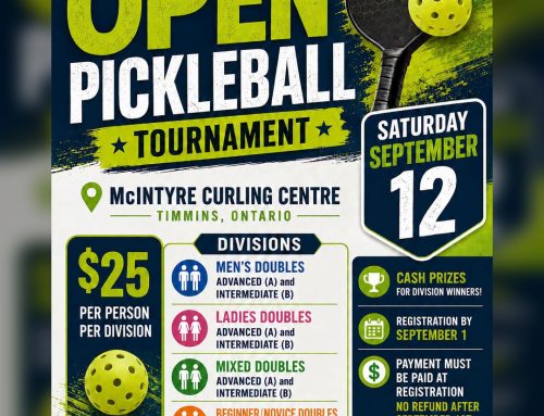 Timmins Open Pickleball Tournament